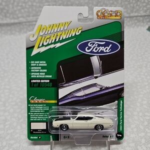 JL White 1969 Ford Torino Talladega Die-cast Car, Limited Edition